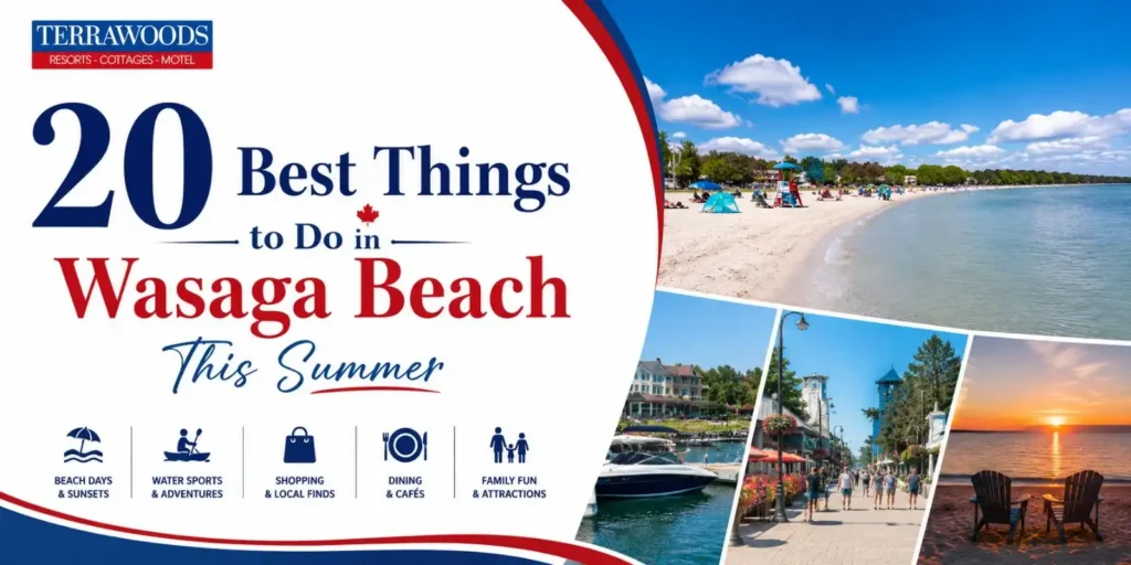 20 Best Things to Do in Wasaga Beach This Summer, including beach activities, water sports, shopping, dining and family attractions.
